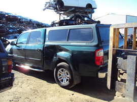 2004 TOYOTA TUNDRA 4 DOOR DOUBLE CAB SR5 MODEL 4.7L V8 AT 4X4 COLOR GREEN STK Z13368